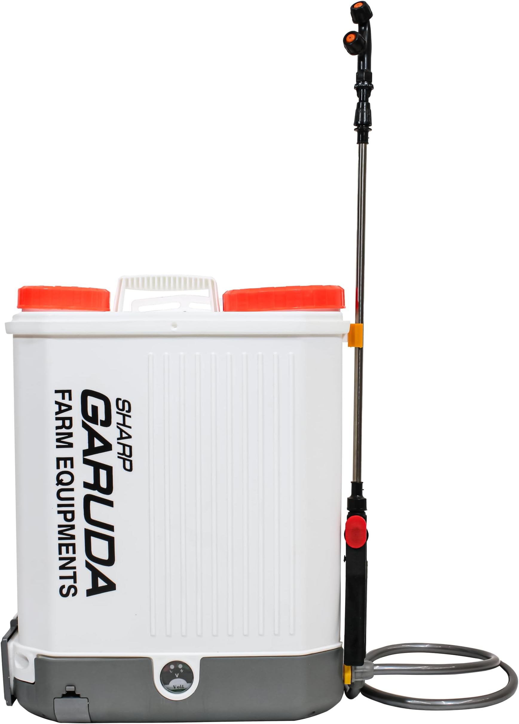 Battery Sprayer For Agriculture 16L - High-Performance Spray Pump For Efficient Farming And Gardening Tasks, Single Motor 12V 8Ah Spray Machine For Agriculture, White