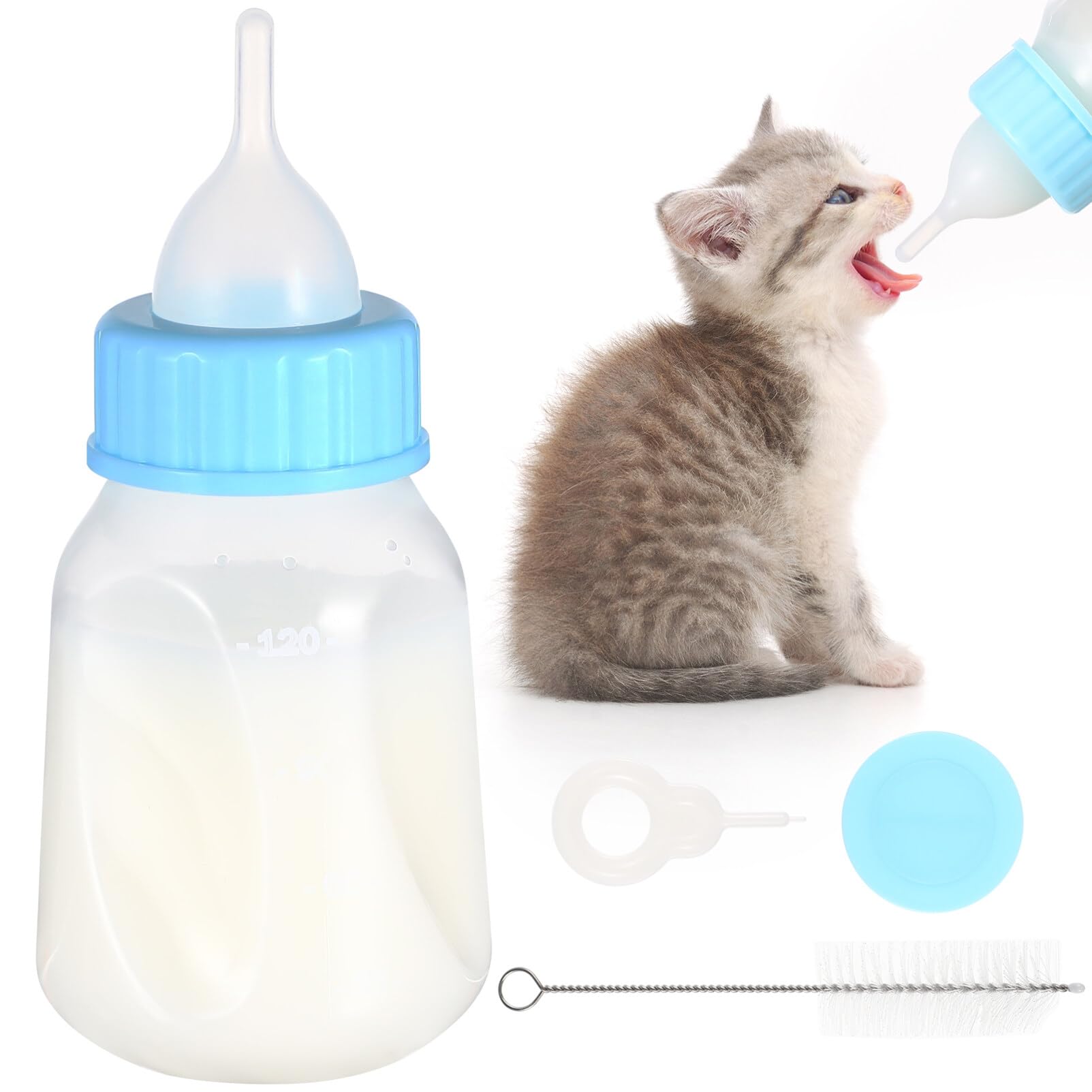 ★新品・未使用★ Emil Helbig工房　ミルクを飲むネコの親子 日本ペットフード 子猫のミルク 250g 粉末タイプ ミオ [猫用