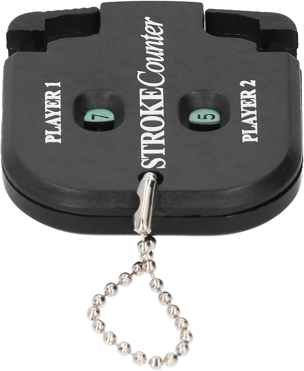 Dioche Boule de P2pcs Portable Score Counter - Mini Punch Counter with Key Chain, Durable ABS Material, Easy to Carry for and Other Ball Games