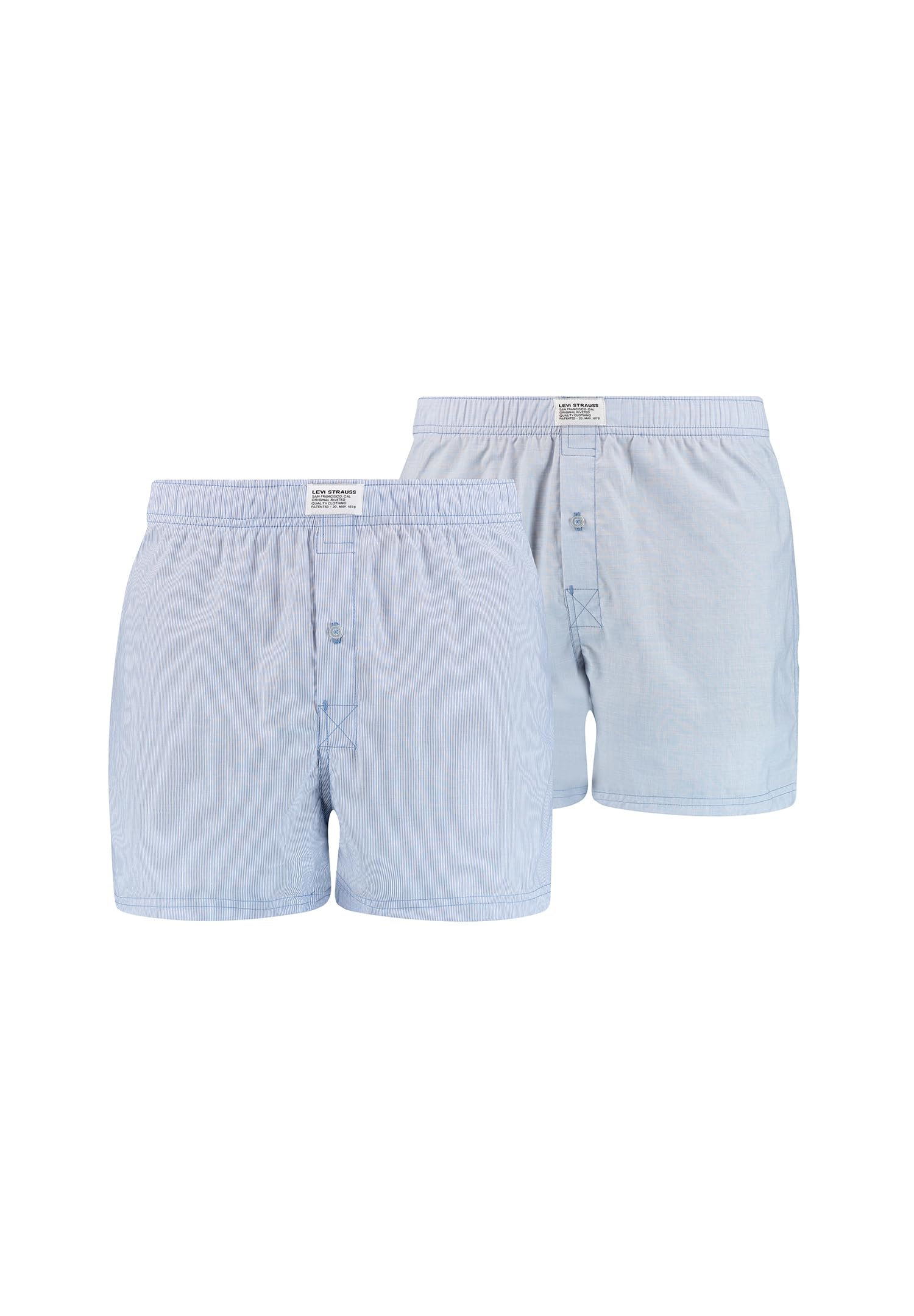 Levi's Herren Boxer Underwear, Blue, L