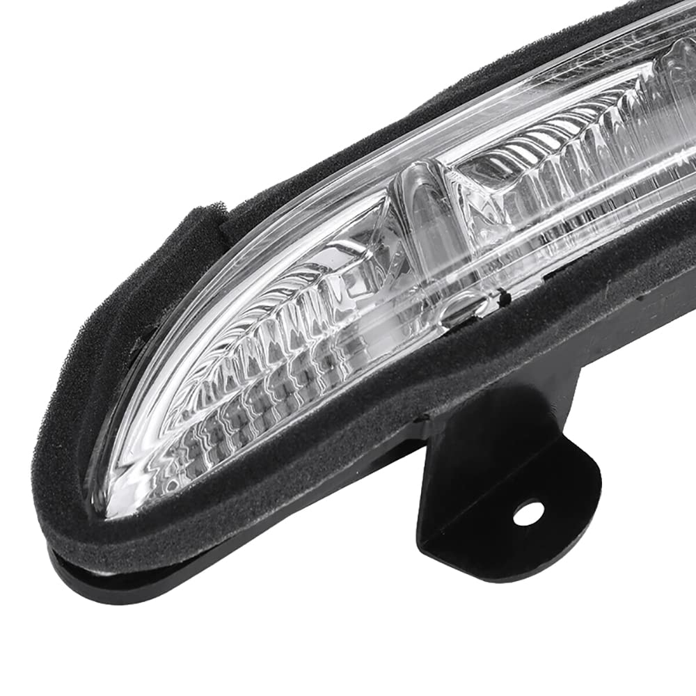 Riloer Clignotants de rétroviseur de porte latérale gauche/droite pour M-ERCEDES B-ENZ CLS C219 2004-2011 S-CLASS W221 2005-2013, 2198200521 2198200621 A2198200521 A2198200621