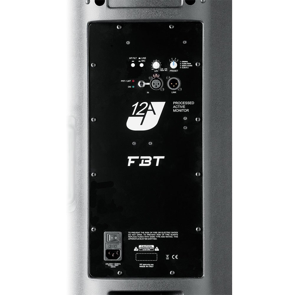 2X FBT J12A 30,5 cm Aktivlautsprecher 450W Soundsystem DJ Disco PA