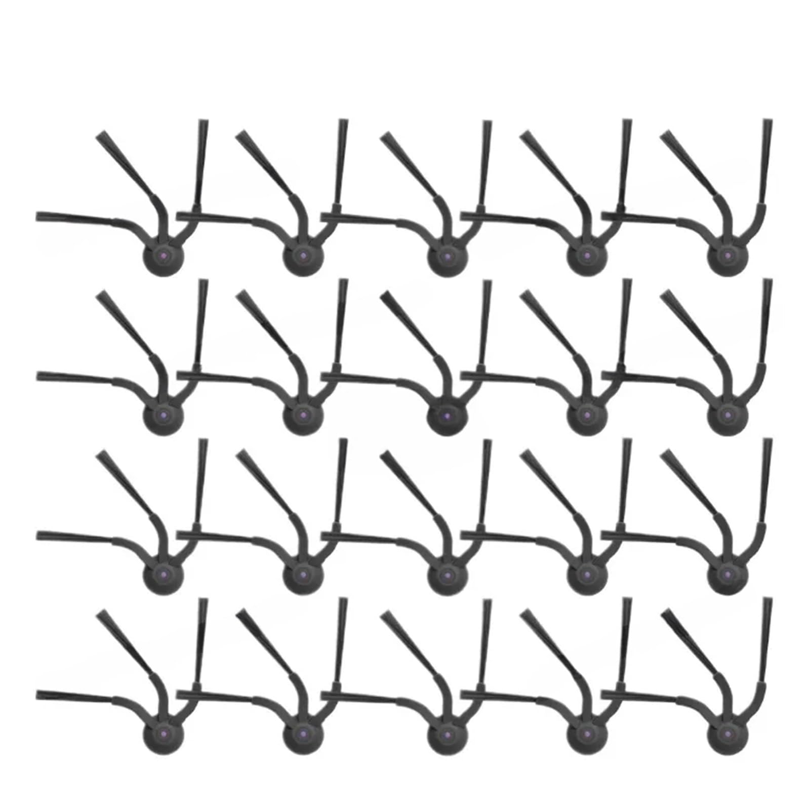 Vividcrate Robot Vacuum Cleaner Side Brush Replacement Accessories,Compatible For Eureka，J15 EVO Ultra Vacuum Parts Side Brush(20pcs)