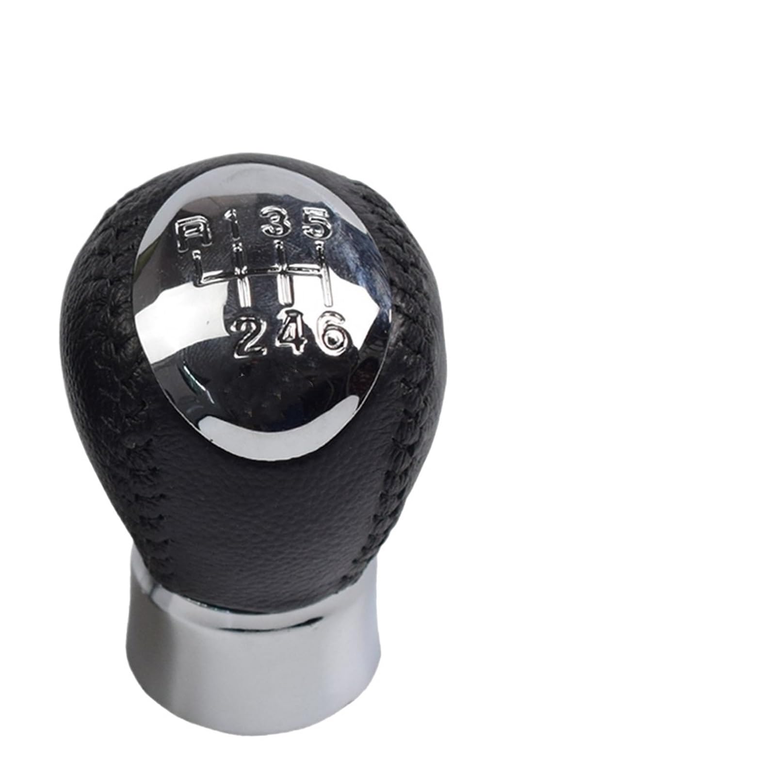 Fpterjz 6 Speed Gear Knob For Mazda 6 Gg/Gy 2002-2007 For Mazda 3 Bk 2003-2008 5 Mt Gear Shift Knob Car Gear Shift Knob(6 Speed)
