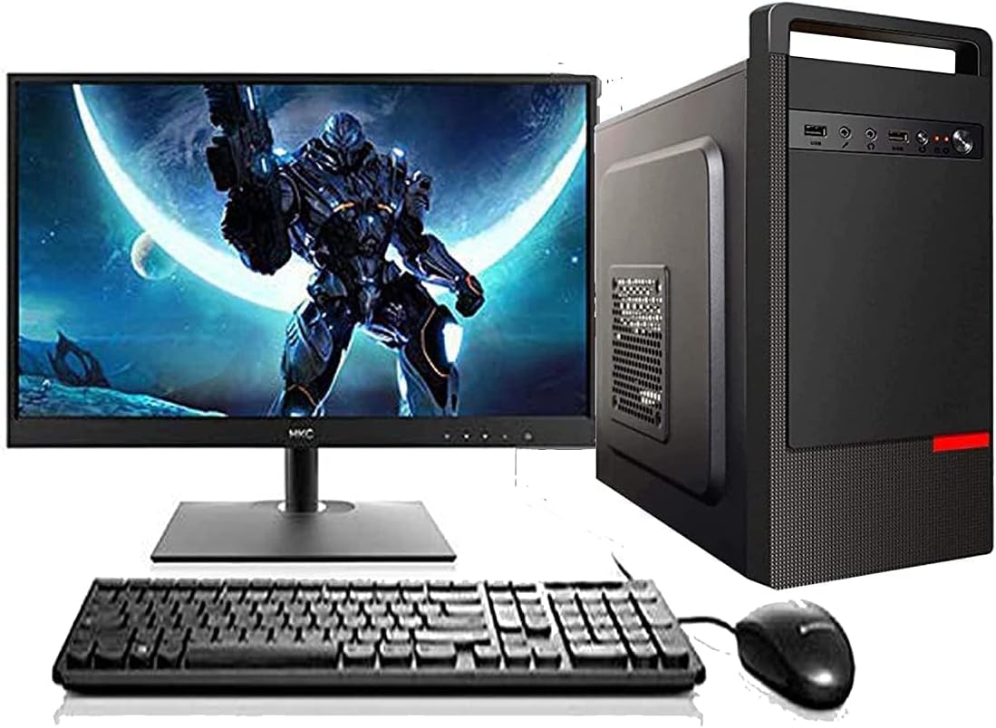 CHIST Core I5 Desktop Complete Computer System Full Setup For Home&Business(Core I5 3470 Processor/19 Monitor/Keyboard Mouse/Windows 10/ Wifi,8Gb Ram/ 512Gb Ssd)Intel