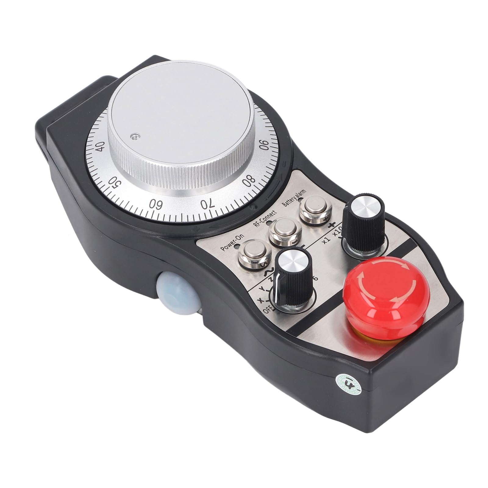 Handwheel Controller Manual Pulse Generator 6 Axes 60m Accessible Distance 10DBM Transmit Power MPG Port CNC Handwheel for CNC Lathes Engraving and Milling Machines