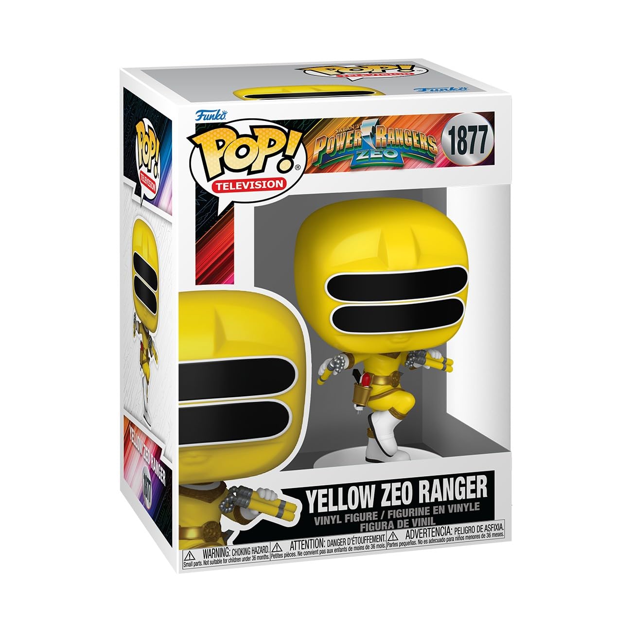 Amazon.com: Funko Pop! TV: Power Rangers Zeo - Yellow Zeo Ranger