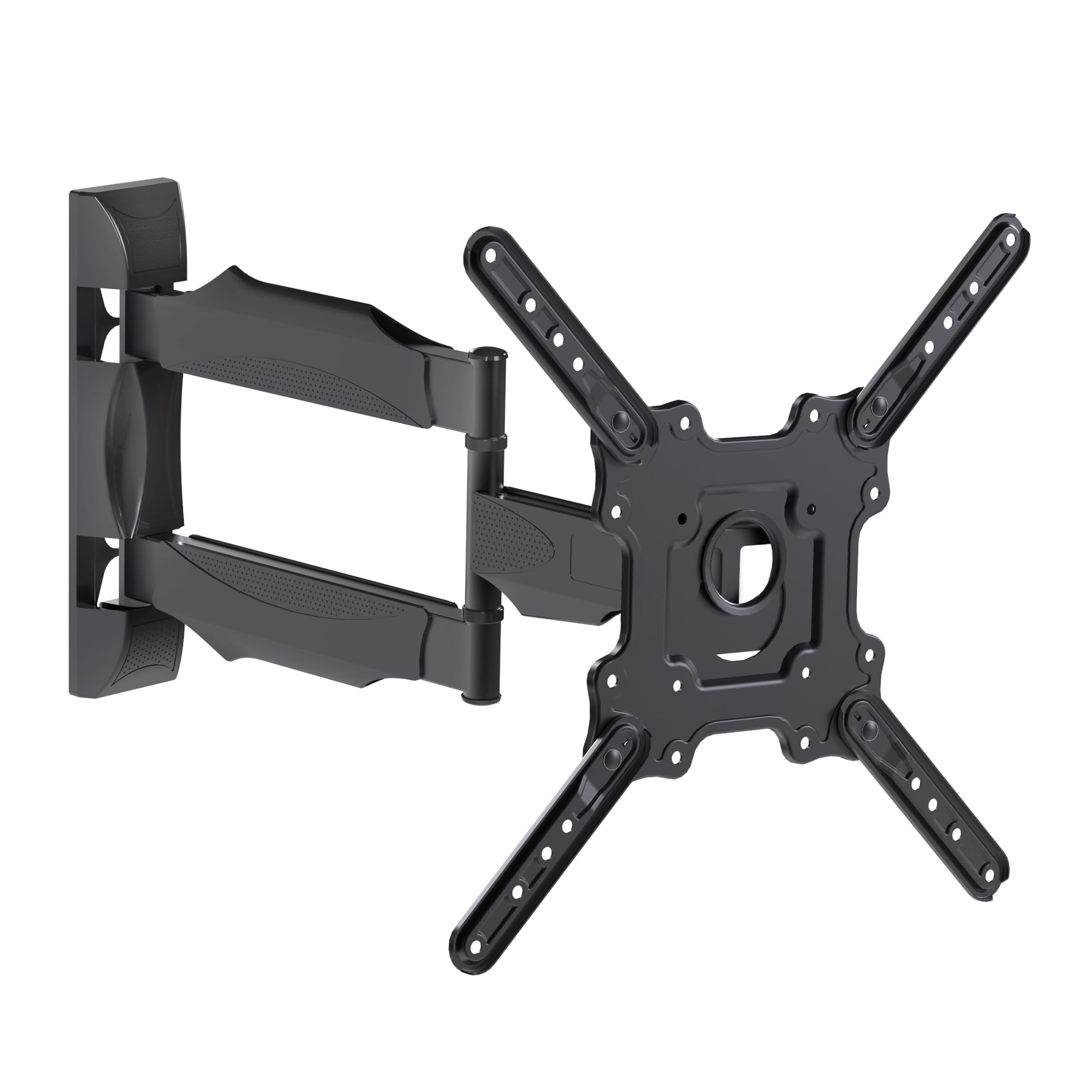 ELG Full Motion Articulating TV Wall Mount with Swivel, Tilt & Extension for 26"–75" TVs up to 83.8 lbs, Max VESA 400x400mm, Heavy-Duty Steel, Black