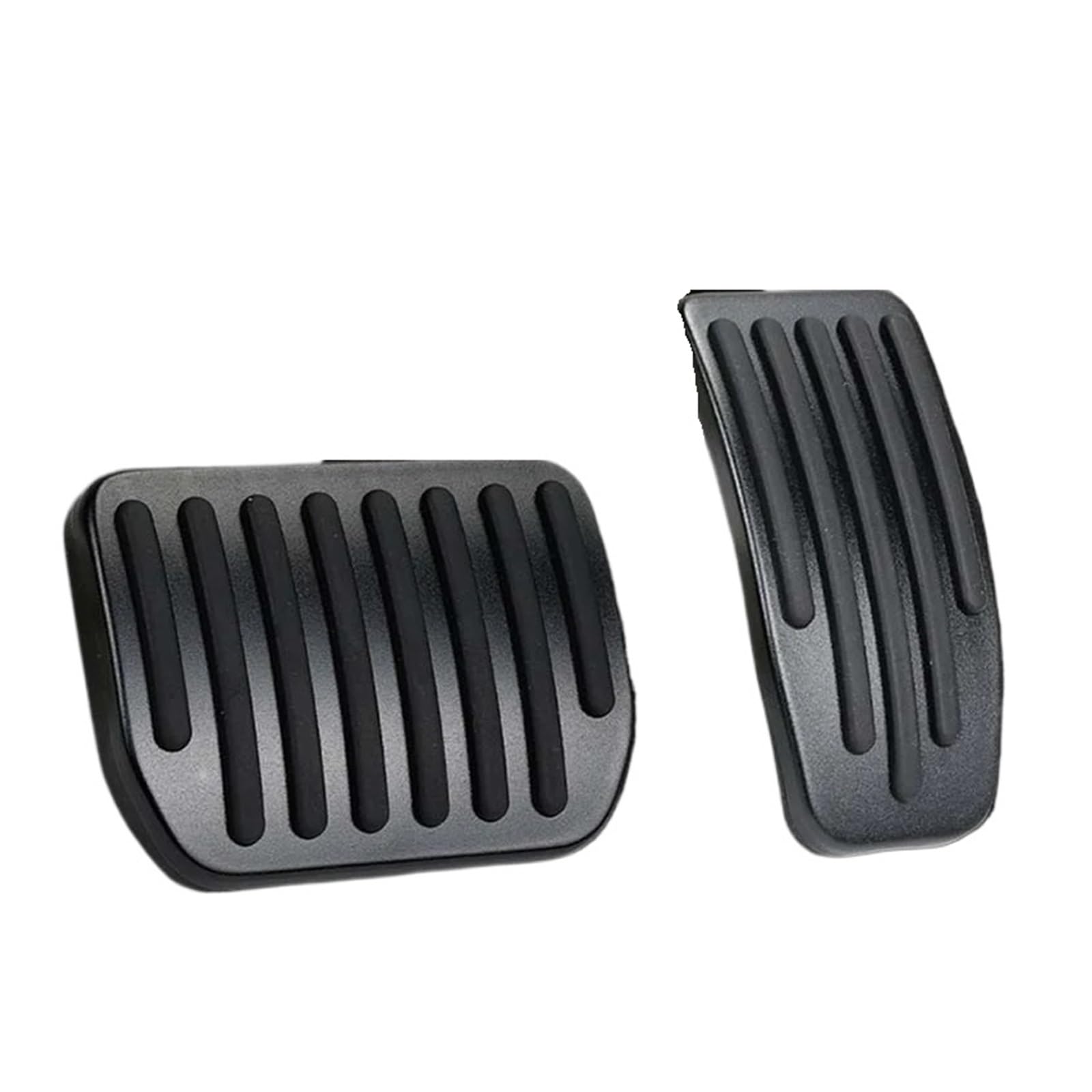 Car Interior Sticker for Tesla for Model 3 for Y 2021-2025 for Highland for Juniper 2pieces Brake Accelerator Foot Pedals Cover(Black)