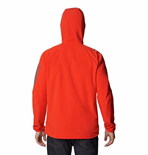 Image of Columbia Men Omni-Shield Tall Heights Hooded Softshell Hiking and Trekking Jacket