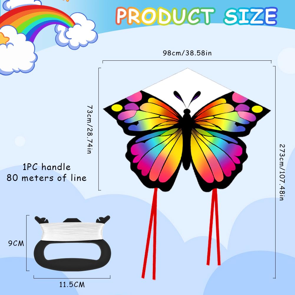 Flintronic Aquiloni Grande, Aquilone per Bambini e Adulti, Aquiloni a Linea Singola, Attività All'Aperto per Principianti