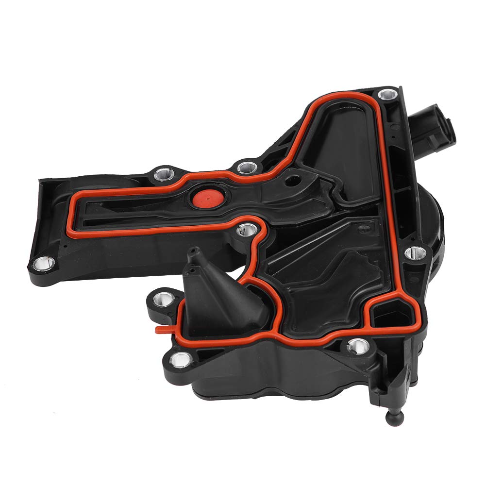 Qiilu Separatore olio motore, separatore olio valvola PCV auto per Jetta Golf Gti Passat A3 A4 TT 06H103495