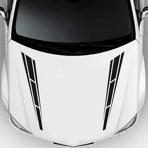 Miniatura 6 de Universal Car Side Stripes Decals & Hood Stickers, Racing Stripes Decals for Cars Body, Auto Side Stickers Stripes, Car Door Decal for All Cars SUV