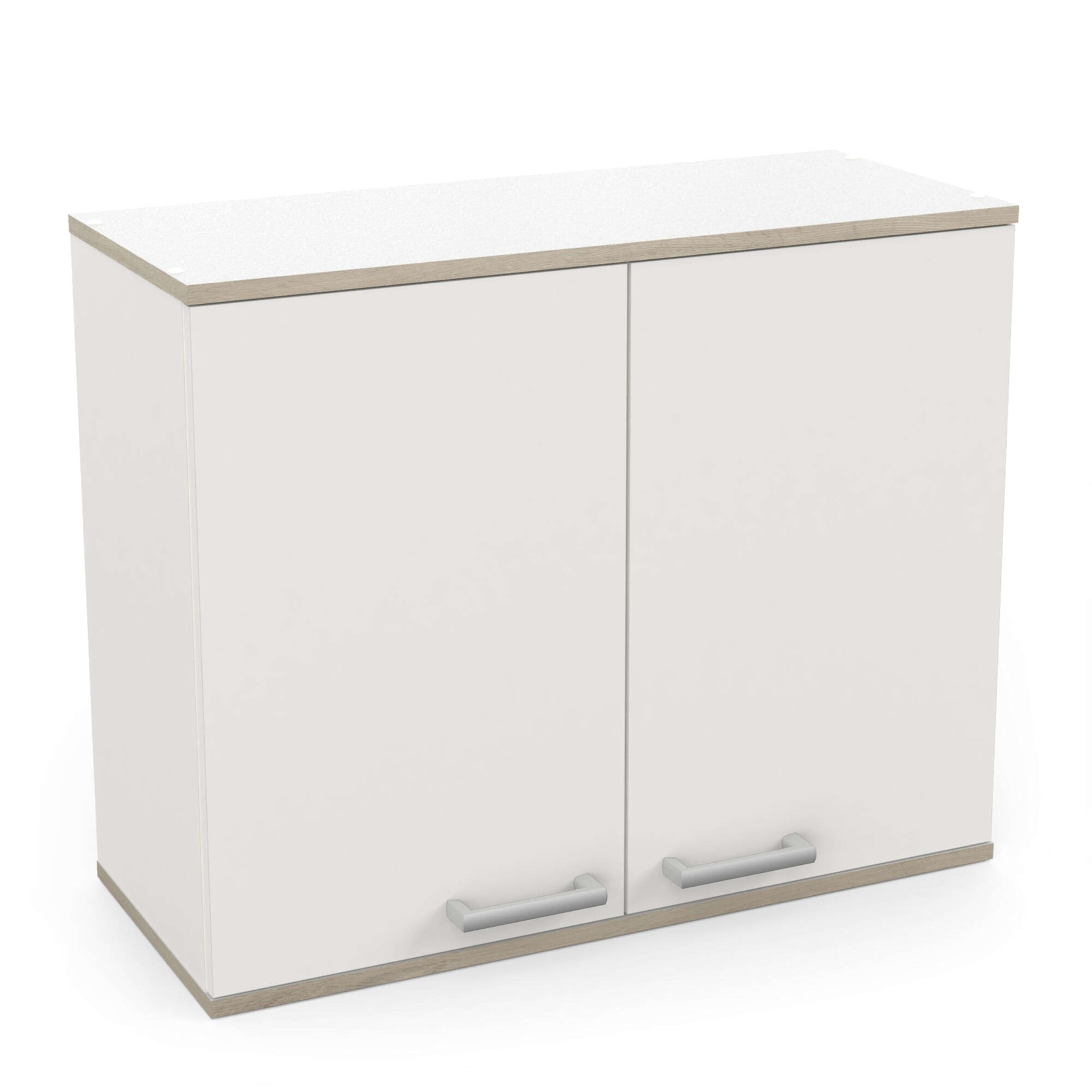 Miroytengo Cocina Modular Completa Blanco Mate y Roble