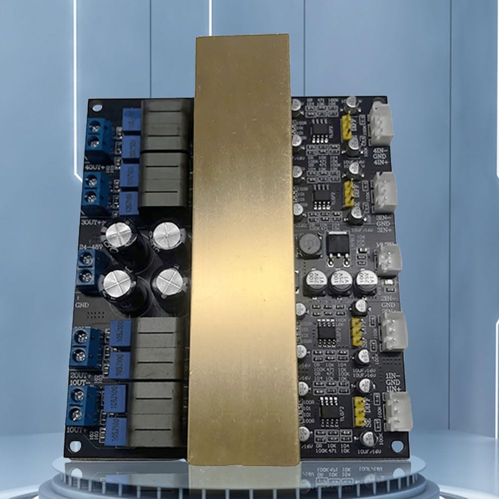 TPA3255 moduł wzmacniacza HiFi D 4-kanałowy wysokowydajny cyfrowy wzmacniacz audio, akcesoria