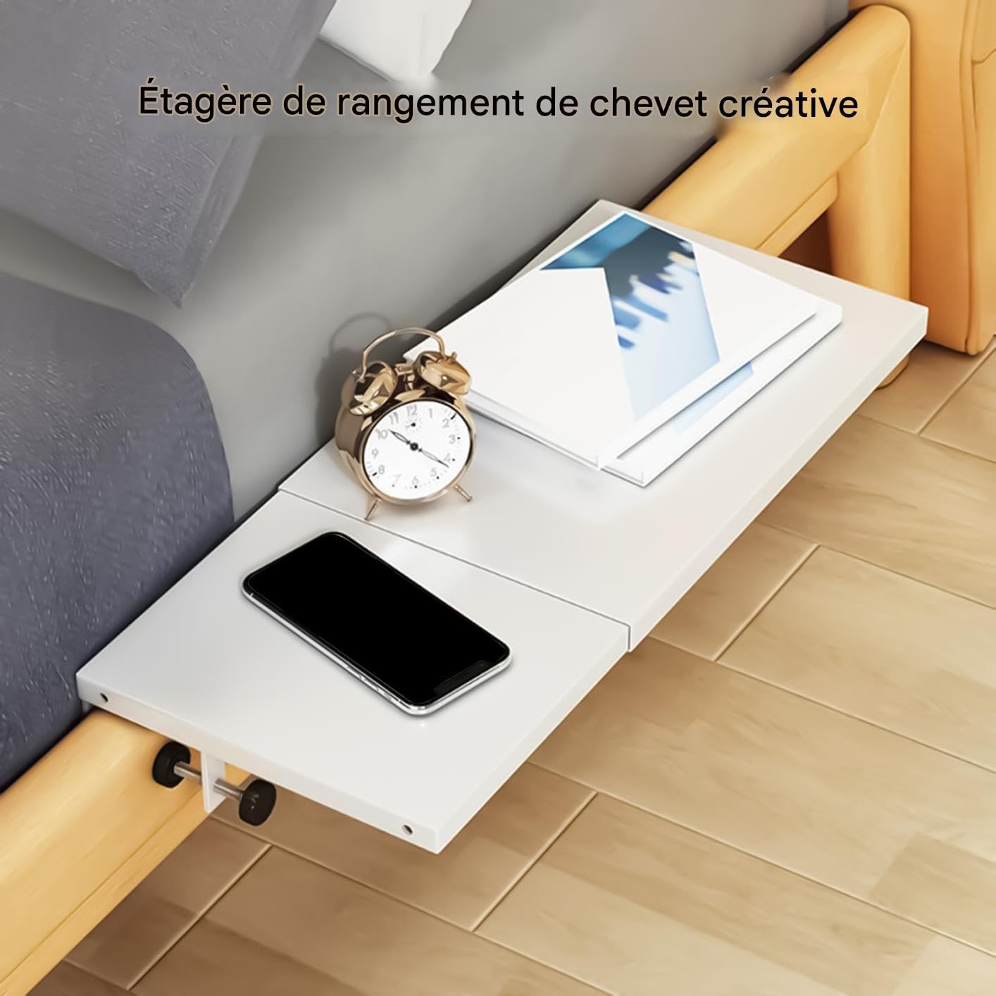 Vassoio da letto espandibile per camera da letto, in acciaio al carbonio, capacità 15 kg, perfetto per alimenti e computer portatili, ideale per studenti e appartamenti