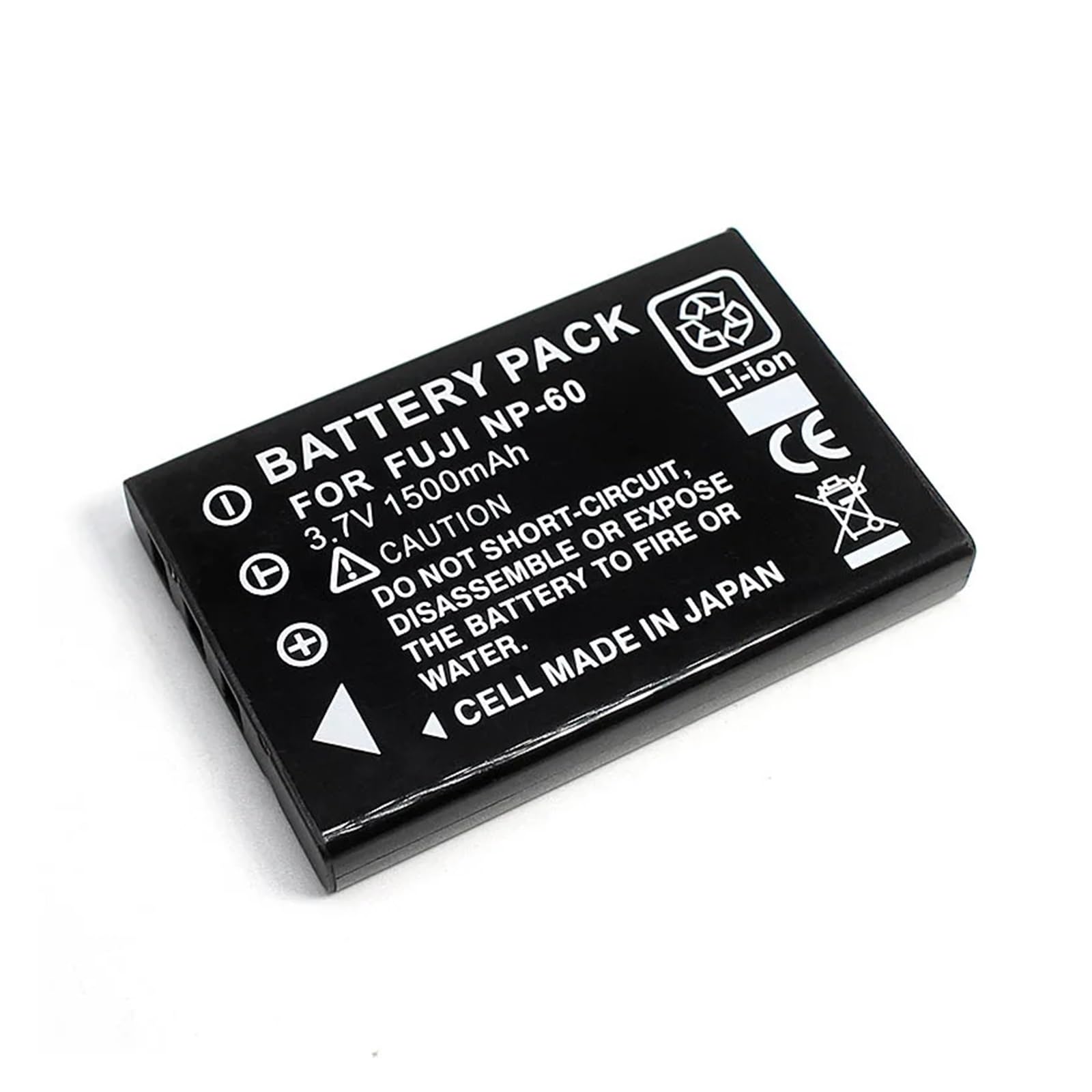 Applicable à la batterie NP-60 NP60 batterie au lithium batterie d'appareil photo numérique 3.7 V 1500 MAH(1PCS Good quality)