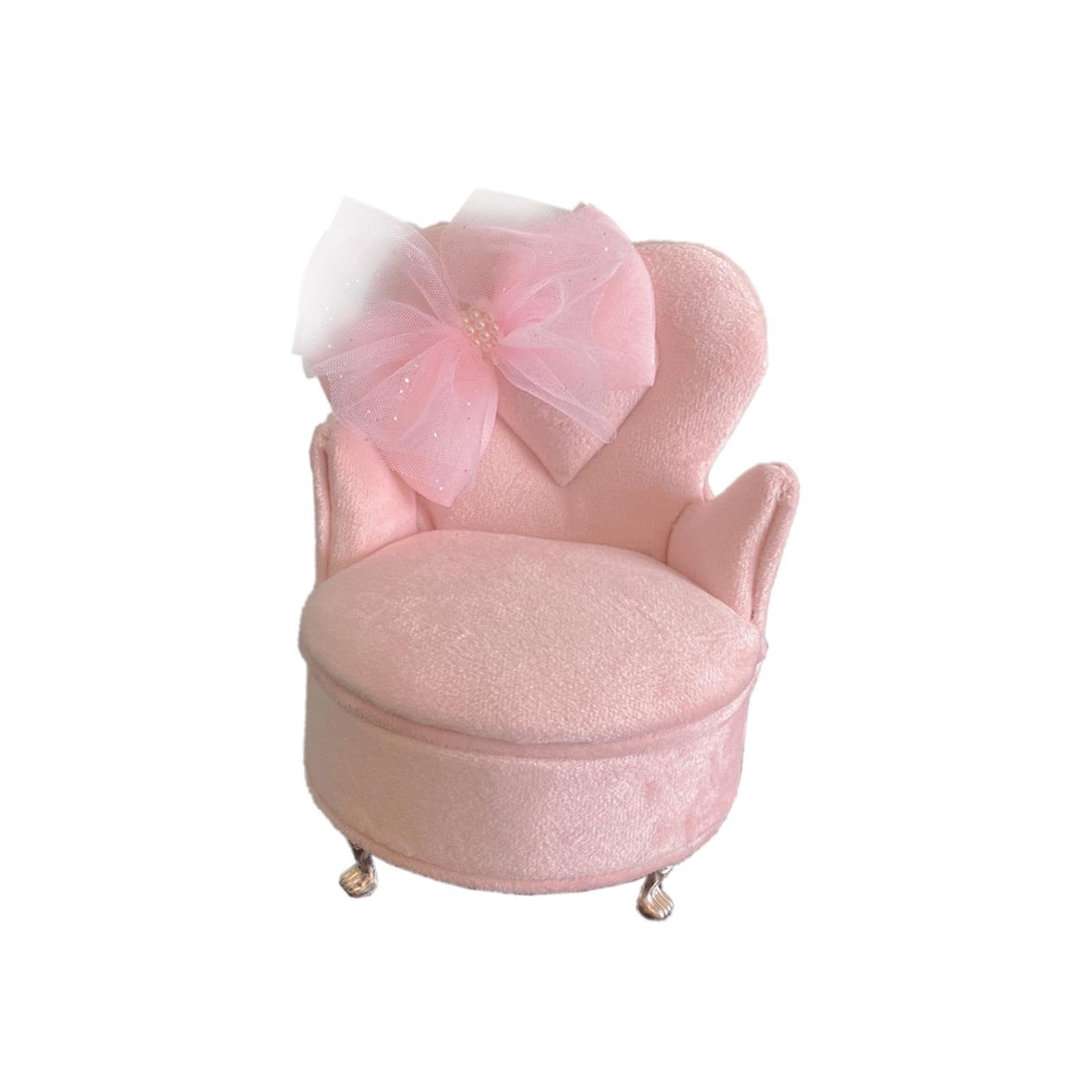 TWISAXC Small Jewelry Organizer With Unique Couch Shape Storing Rings Earrings And Bracelets While Traveling Can Be Placed At Home As Decoration Small Size