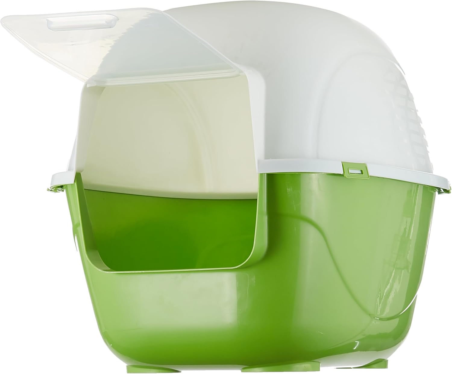 MPETS Rosetta Cat Toilet Green/White