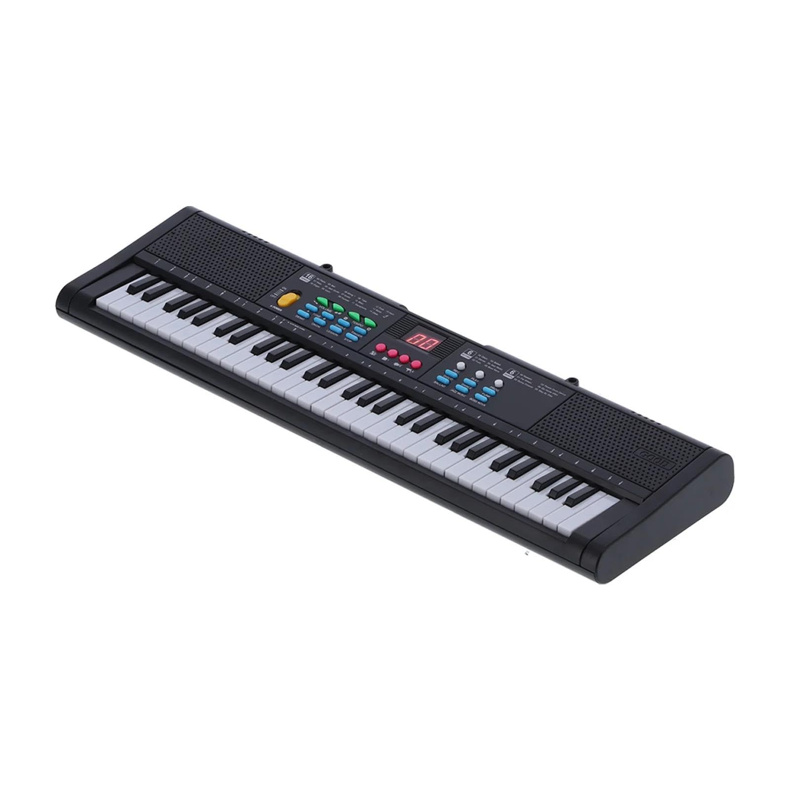 Elektroniczny Instrument Fortepianowy 61 Klawiszowy Wielofunkcyjny Elektryczny Mikrofon Do Pianina Instrument Klawiszowy Dla Początkujących I Dorosłych