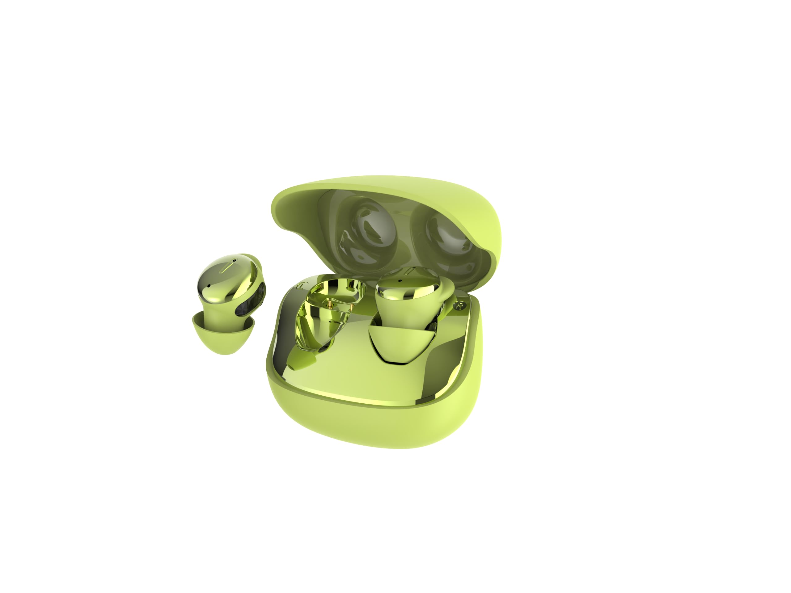 VOTAZIB Sleep Earbuds with Sleep Mode and White Noise, Ear Buds for Side Sleepers, Clear Calls, Olive Green
