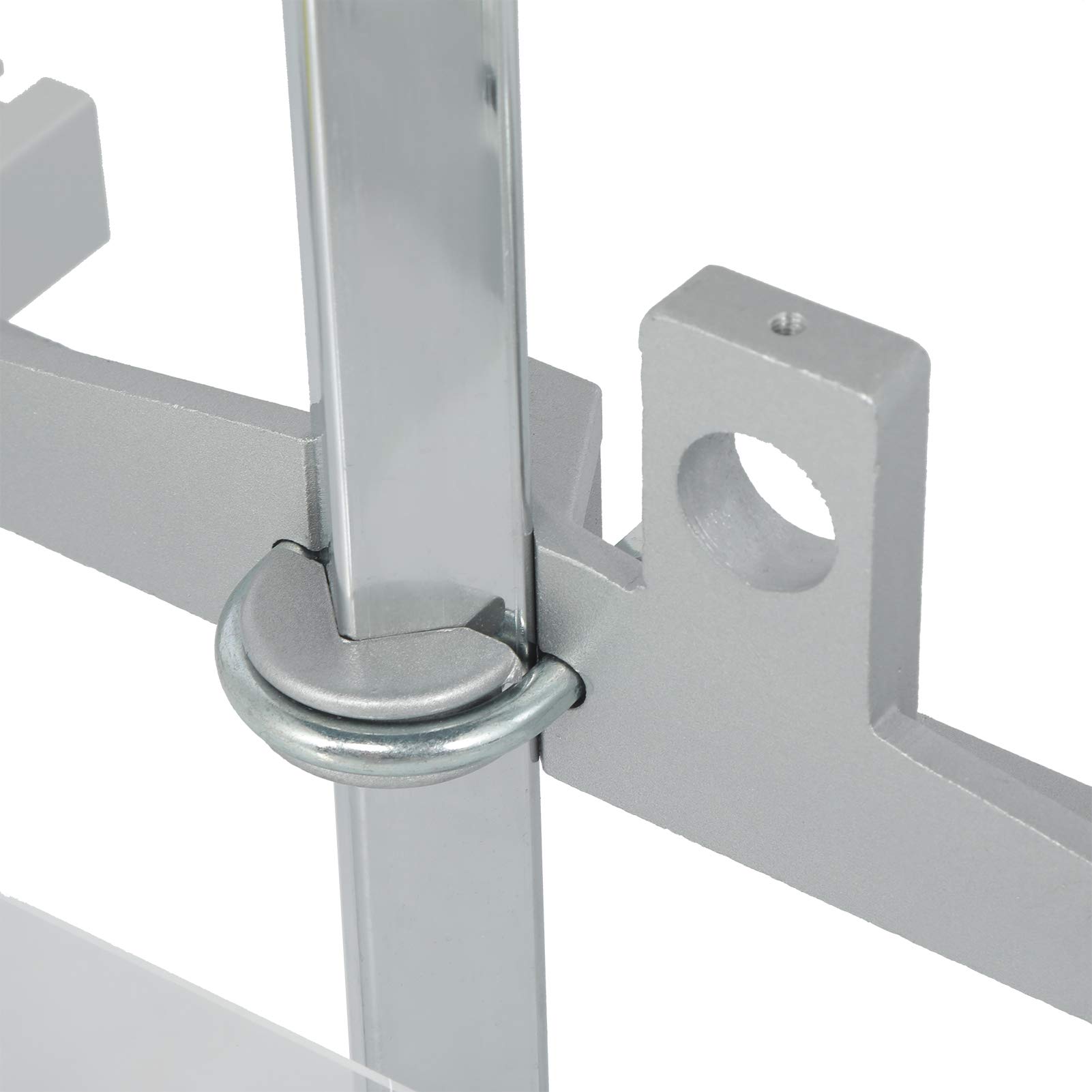 Ausla Molino de Motosierra, Molino de Motosierra de Aluminio y Acero, Barra de Fresado de Tablones de 0,20 a 12 Pulgadas, Herramienta de Fresado de Madera con Abrazadera Portátil para Carpinteros