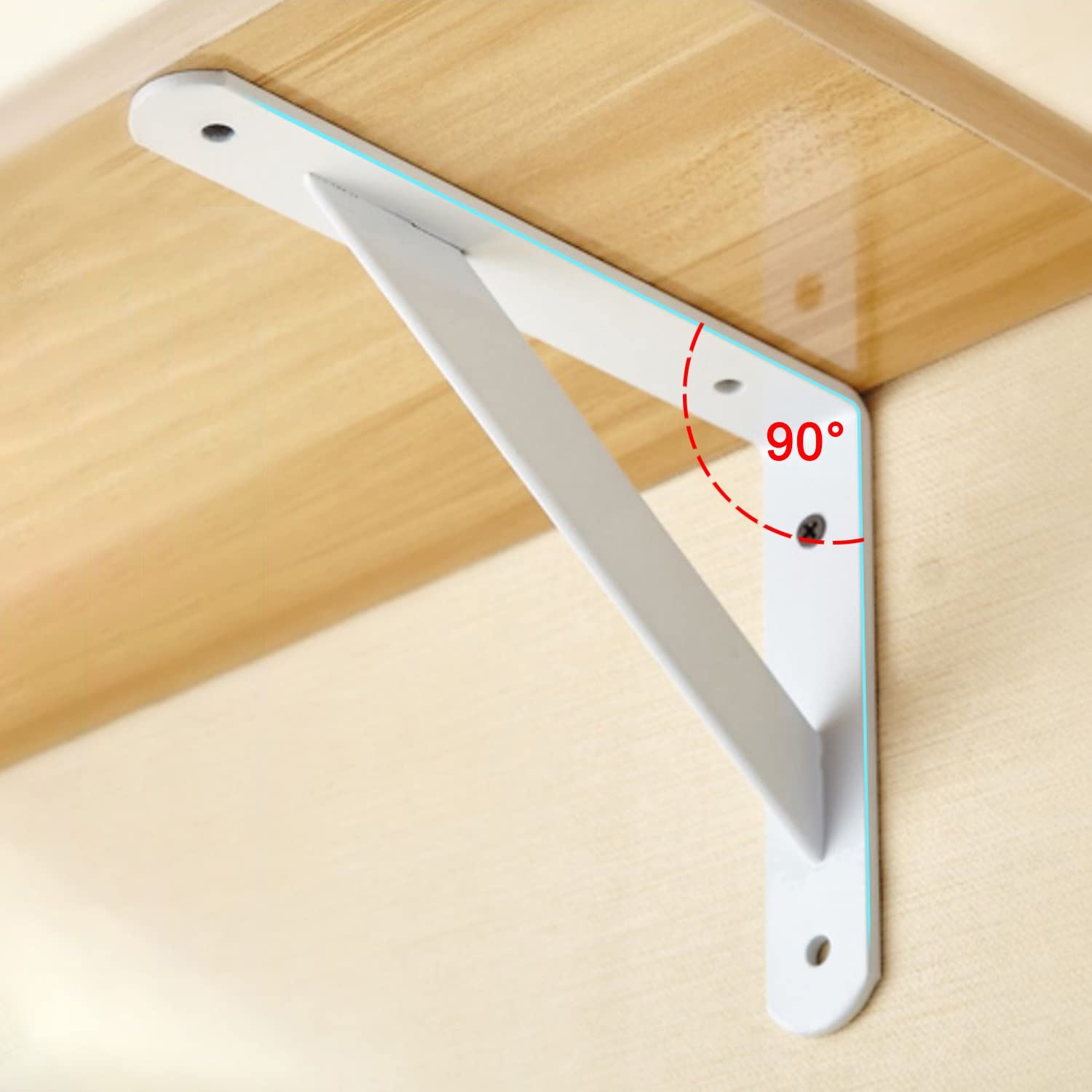 Amazon.co.jp: 棚受け 業務用 棚受け金具 アイアン 三角 200 250 300