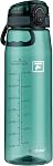 Fanhaw 32 oz Tritan Water Bottle with Chug Lid - Clear, BPA-Free, Lightweight, Wide Mouth, Leak-Proof, Perfect for Gym, Travel, School, Office, and Sports (Clear & Black)
