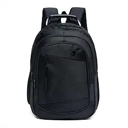 Mochila Cavalera Escolar Feminina Reforçada Preta Espaçosa