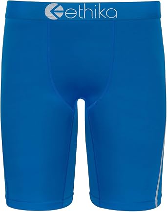 Ethika Boy's Staple Boxer Brief, 4-Way Stretch with Signature Waistband for All-Day Comfort - SubZero