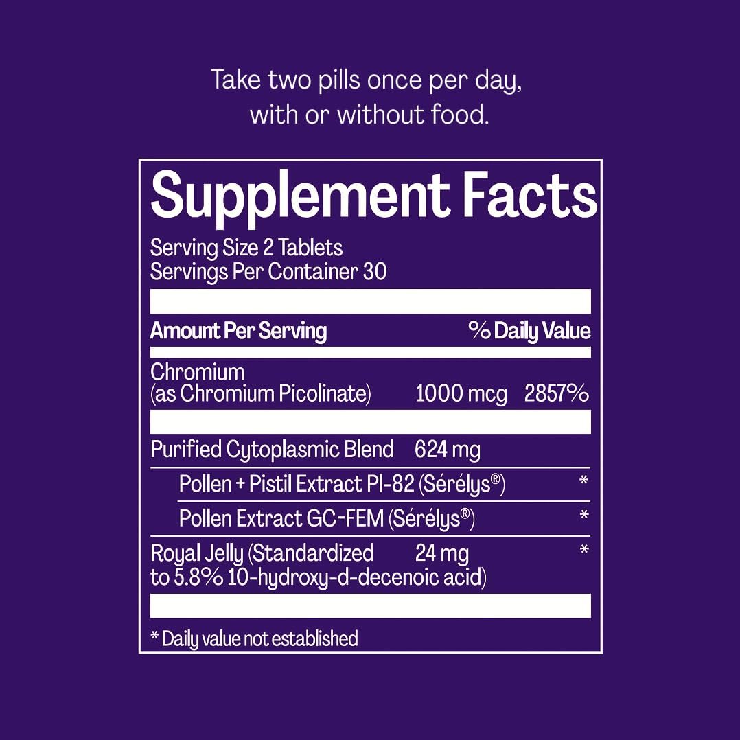 Serenol by Bonafide. Relief from Hormonal Mood Swings, Irritability, & PMS Bloating. — 1-Month Supply (60 Tablets) - Image 6