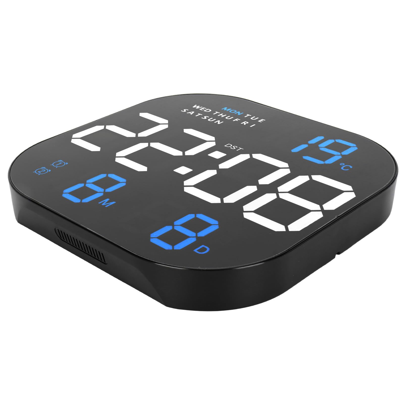 Reloj Digital LED de Pantalla Grande con Pantalla de Temperatura