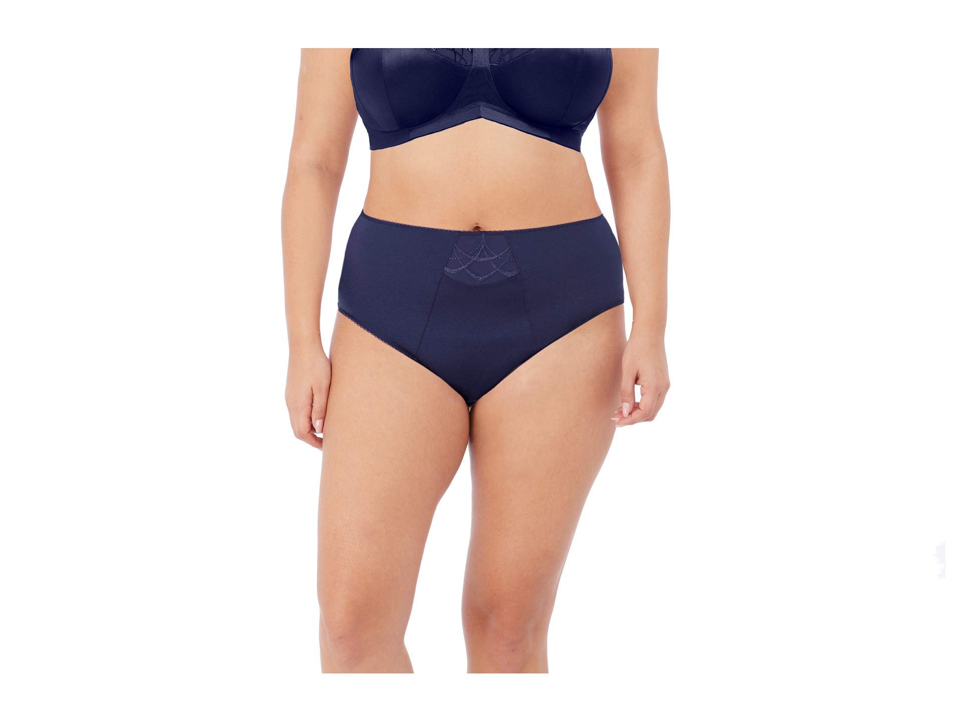 Elomi Women's Cate Full Brief Bikini Style Underwear, Ink, Large