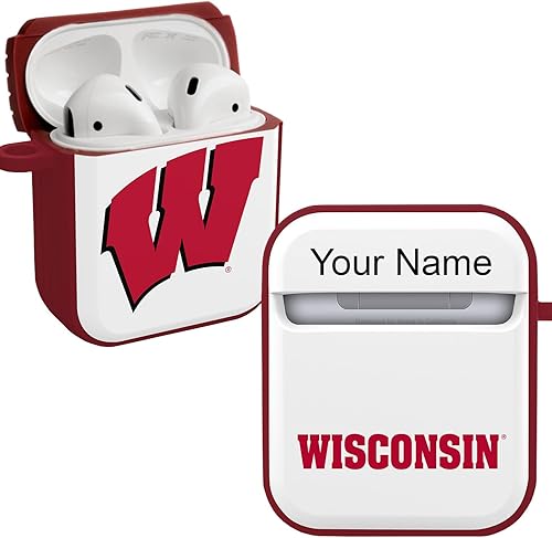 Miniatura 20 de AFFINITY BANDS Wisconsin Badgers Camo HDX - Funda compatible con Apple AirPods Pro