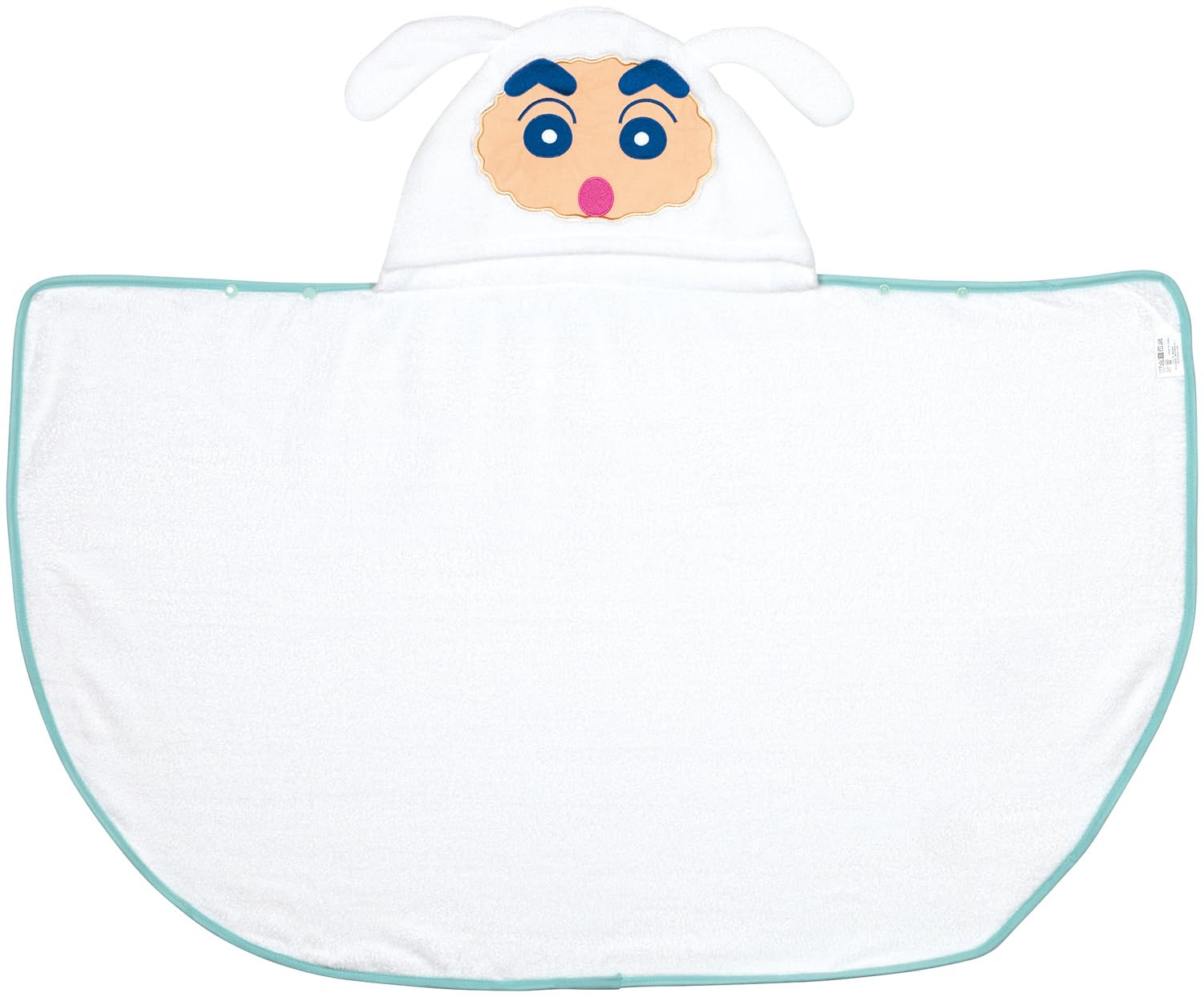 スケーター バスポンチョ フード付き しんちゃん×シロ BPO1-Aサムネイル2