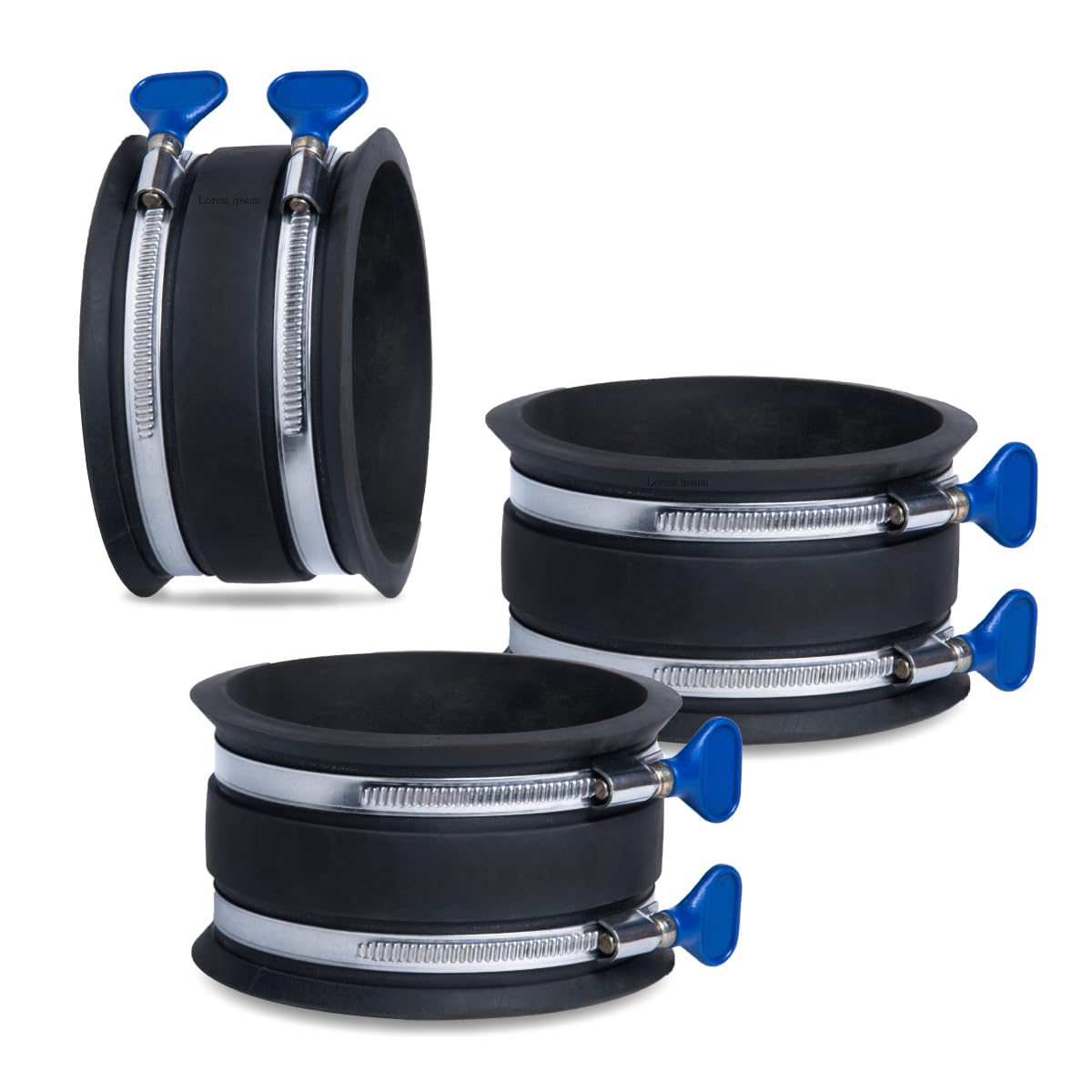 4" Dust Control Flex Hose Cuff Connector Ports 70149 Fit For 4 Inches Woodworking Dust Collection Hose, With 2 Stainless Steel Hose Clamps, Vacuum & Dust Collector Accessories - Canada - View #9