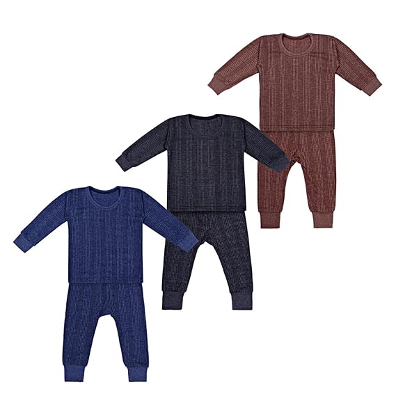 Only 4 Baby Insider Kids Thermal/Winter Wear/Warmer for Girls and Boys (Pack of 3)