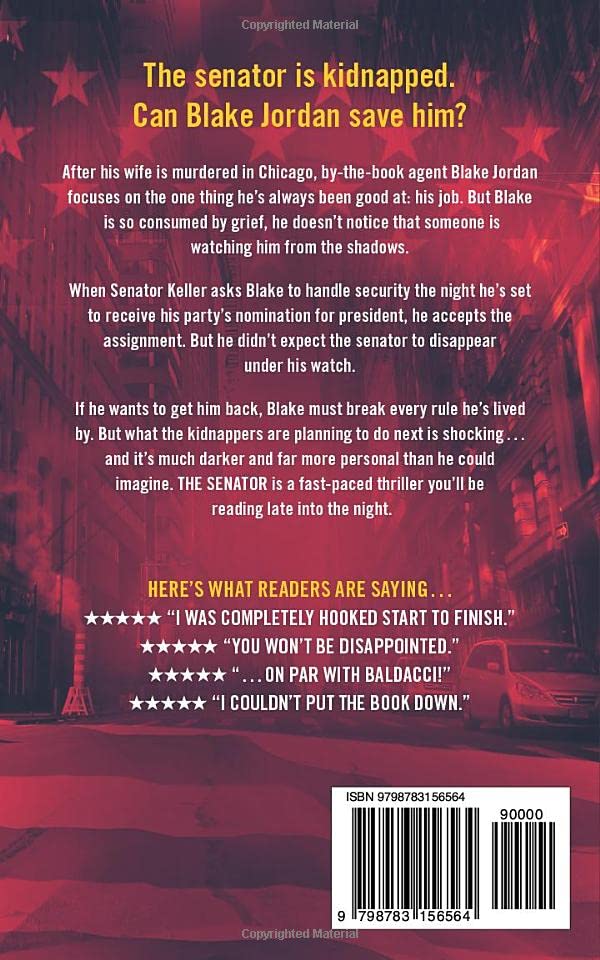 Image of The Senator: A Blake Jordan Thriller (The Blake Jordan Series)