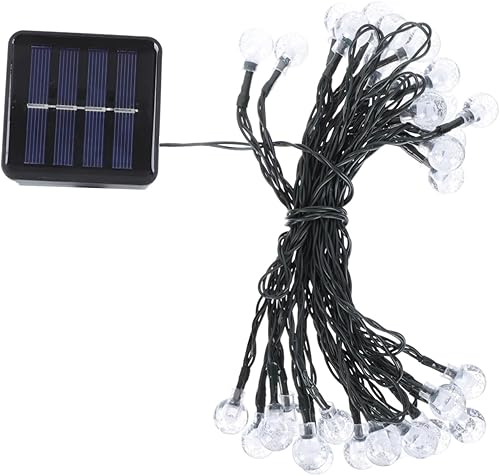 Cadena de luces solares de cadena de luces de Navidad tira de luces solares de hadas luces de Navidad guirnalda decoración de Navidad decoración LED