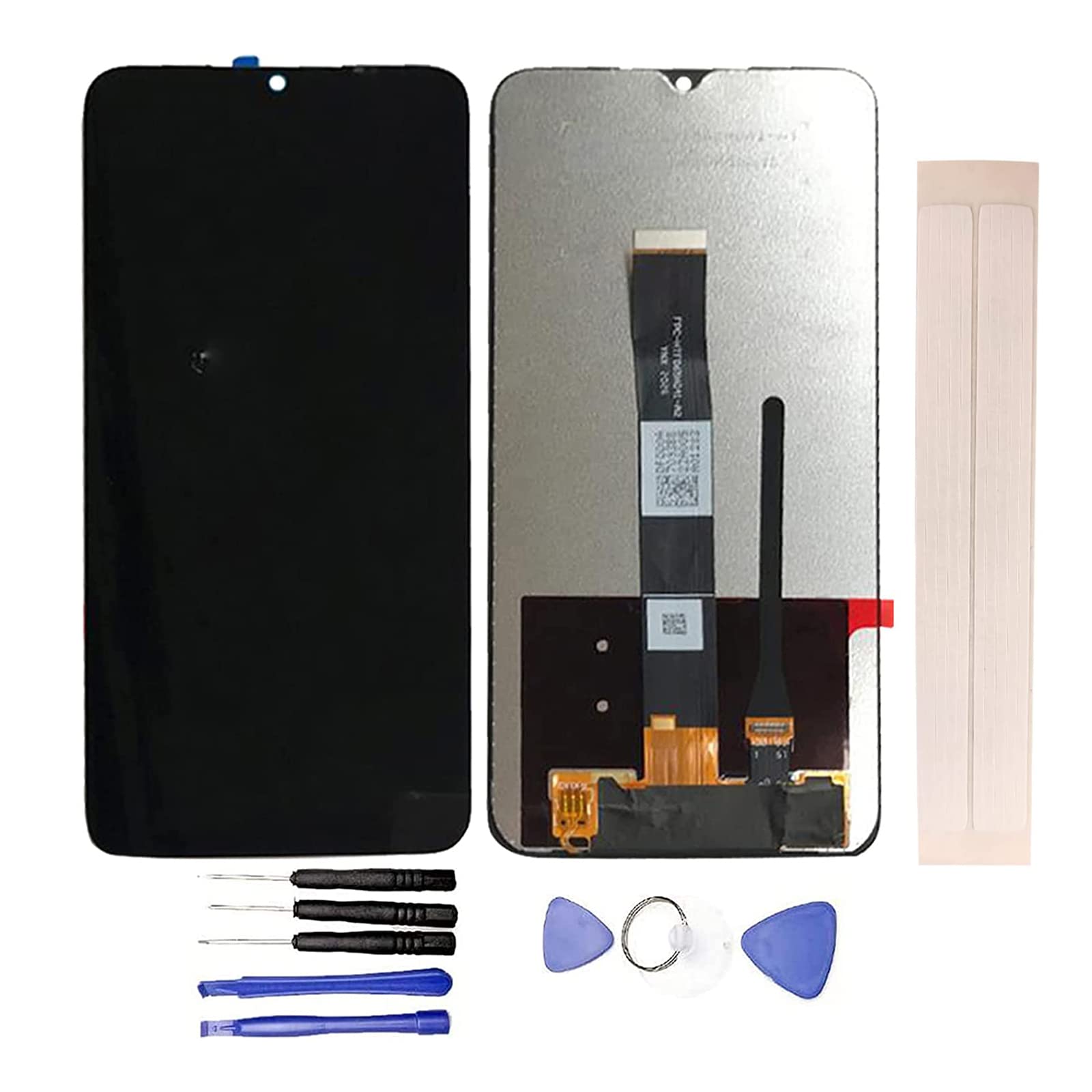 Jaytong LCD Replacement for Xiao-mi Red-mi 10A LCD Display Touch Screen Assembly (Black)