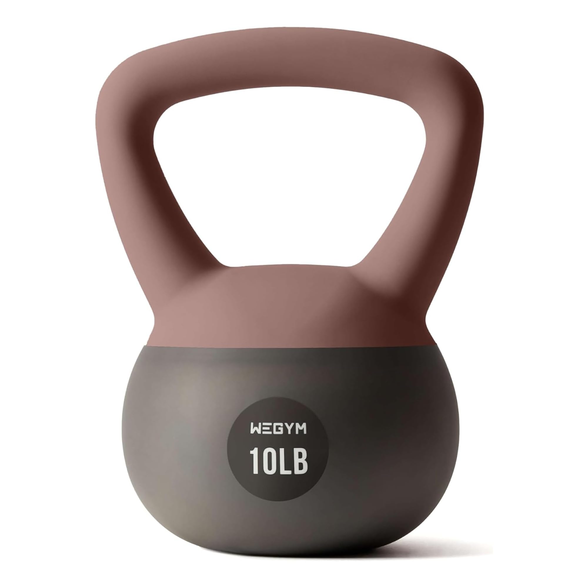 WEGYM Soft Kettlebell Set Heavy Duty Steel Sand Kettlebells Weightlifting, Shockproof Weights, Strength and Core Training Home Gym,Rose pink