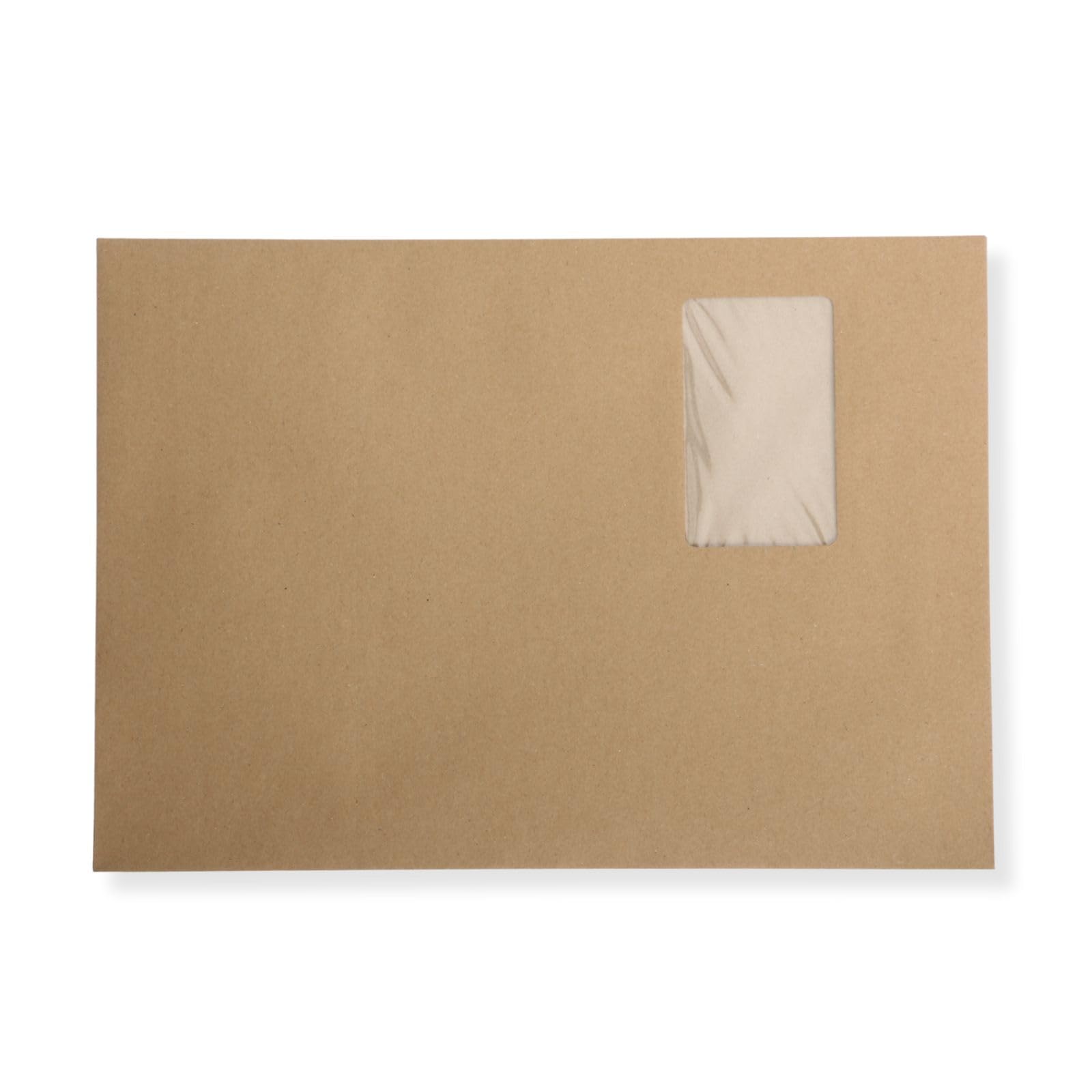Umschläge A4 Herlitz Versandtaschen 10900769 C4 Mit Fenster Braun