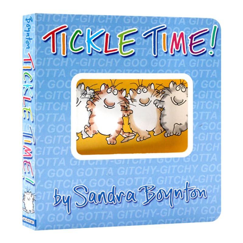 Tick Time, Sandra Boynton, Baby Children's books aged 1 2 3, English picture book