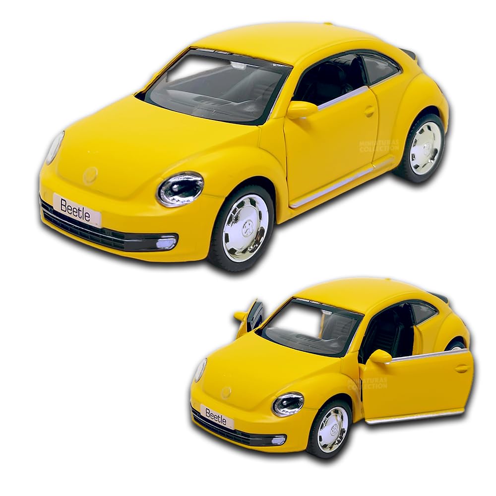 Miniatura de carro Volkswagen New Beetle Fusca 2012 12 CM