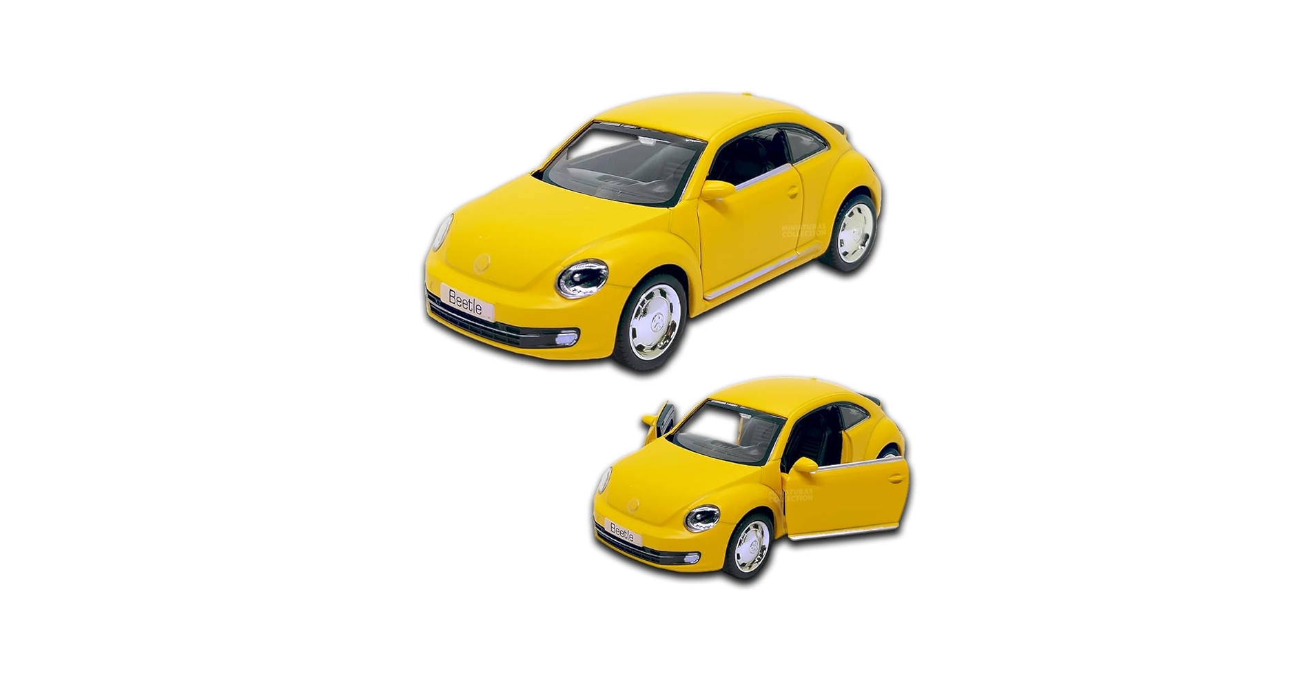 ミニッツVolkswagen New Beetle Miniatura Volkswagen New Beetle 2012 Metal E Fricção