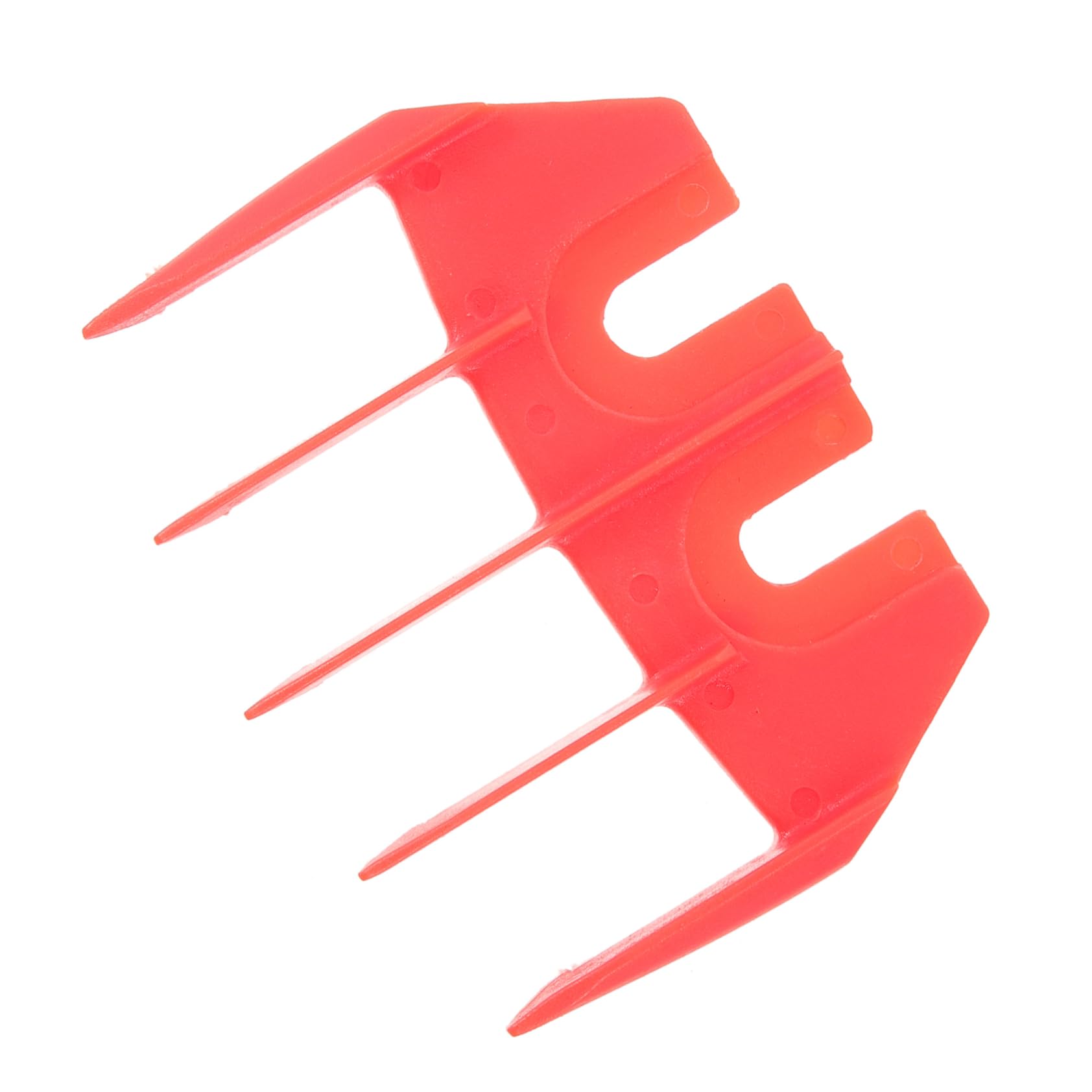 ibasenice 3pcs Ergonomic Sheepskin Trimmer Guide Measuring Ruler Easy to Clean Attachment Shaver for Goats