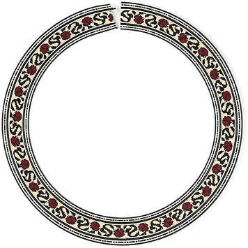 Rosette Circle Sound Hole Wooden Classical Acoustic Guitar Body Inlay Parts