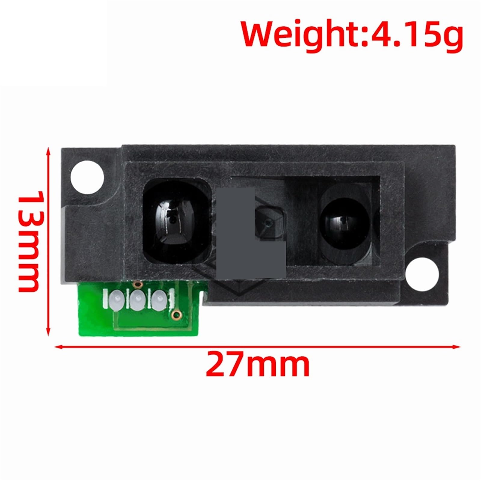 Module de capteur de portée infrarouge GP2Y0A51SK0F, mesure de Distance de 2 à 15cm, haute précision, sortie I2C IIC 5V
