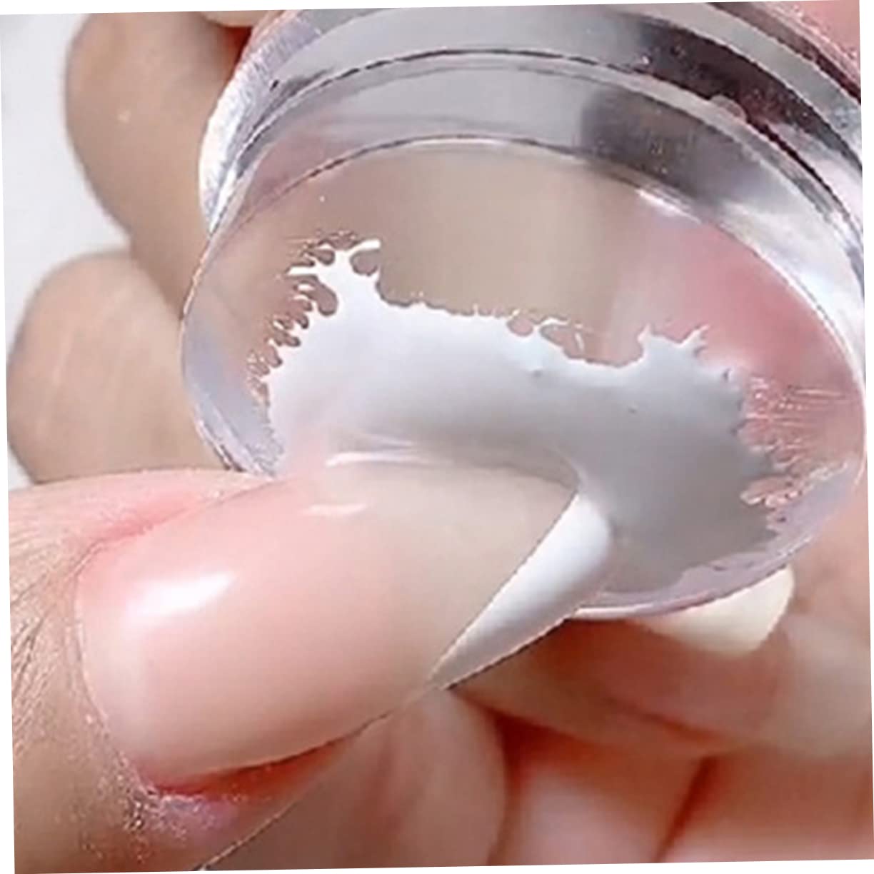 Healvian 12pezzi Stampini Per Nail Art Silicone Strumenti Pratici Per Manicure Leggeri e Facili Da Trasportare Per Creare Design Unici Di Unghie Casa