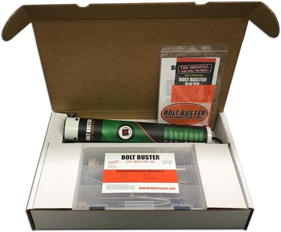 Bolt Buster High Power Heat Induction Tool with Advanced Coil Kit BB2X